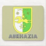 Abkhazian Emblem Mouse Pads