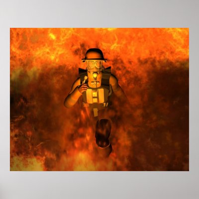 Ablaze Poster by dxrs01