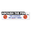 Abolish the Penny Bumper Sticker bumper stickers
