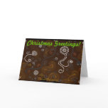 Aboriginal Desert Art Christmas Greeting Card