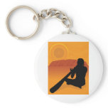 Aboriginal Silhouette Keychain