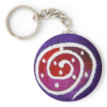 Aboriginal Snail II keychains