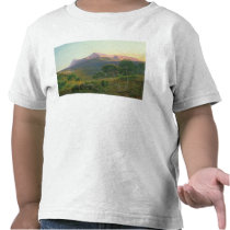 Aborigines by a Fire before Mount William Tee Shirt