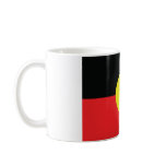 aborigini australia flag coffee mug