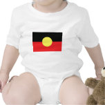 aborigini australia flag rompers