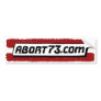 Abort73.com Bumper Stickers