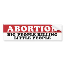 Abortion Bumper Stickers