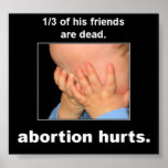 Abortion Hurts posters