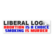 Abortion is A Choice, Smoking Is Murder! Bumper Sticker