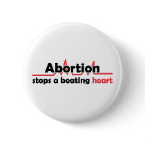 Abortion stops a beating heart pins