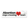 Abortion Stops a Beating Heart, Pro-Life