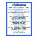 About Alabama Postcard