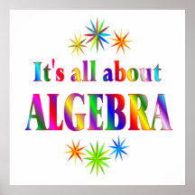 Algebra Poster