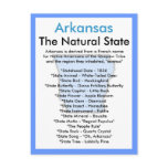 About Arkansas postcards