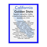 About California postcards