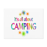 About Camping Postcards