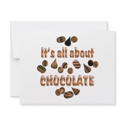 About Chocolate Custom Invitations by TLArnold2
