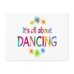 About Dancing Postcard