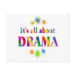 About Drama Postcard