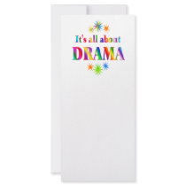 About Drama Rack Cards