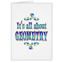 ABOUT GEOMETRY GREETING CARD