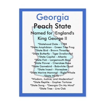 About Georgia Postcard by archemedes