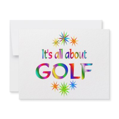 About Golf Personalised Announcement by HobbiesLeisure