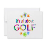About Golf invitations
