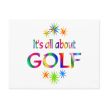 About Golf Post Card