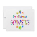About Gymnastics invitations