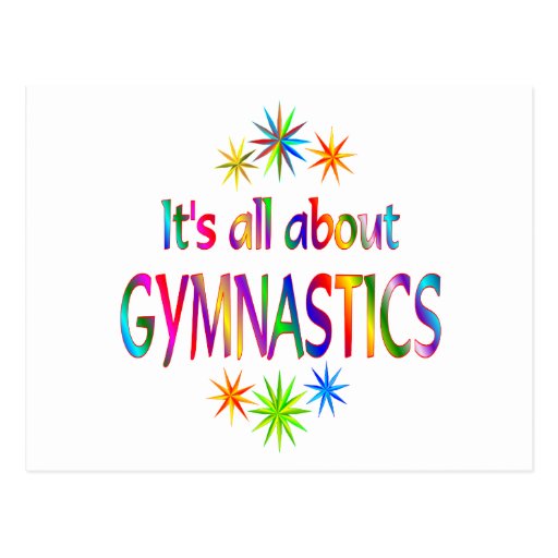 About Gymnastics Post Card