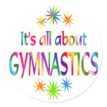 About Gymnastics Sticker