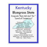About Kentucky postcards