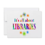 About Libraries Custom Invitation