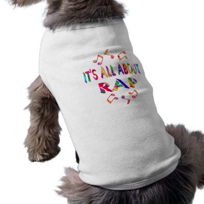 About Rap Dog Tee Shirt by TLArnold6