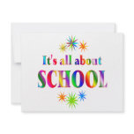 About School invitations