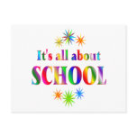 About School Post Card