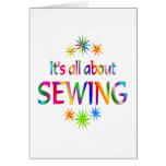 About Sewing Greeting Cards