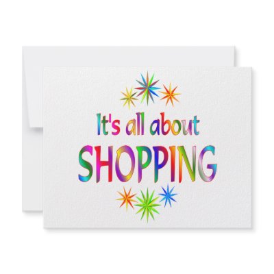 About Shopping Personalized Invitation by HobbiesLeisure