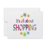 About Shopping invitations