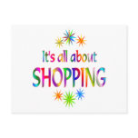 About Shopping Postcards