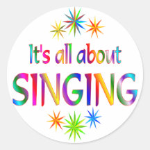 About Singing Sticker