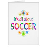 About Soccer Greeting Cards