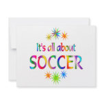 About Soccer invitations