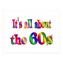 About the 60s postcard