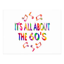 About the 60s postcards