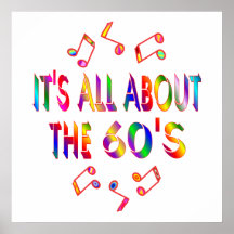 About the 60s posters