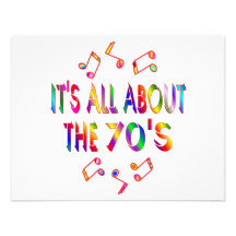 About the 70s invitations