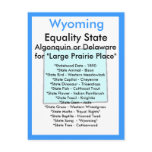 About Wyoming postcards