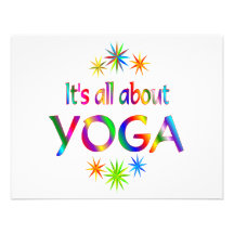 About Yoga Personalised Invitation